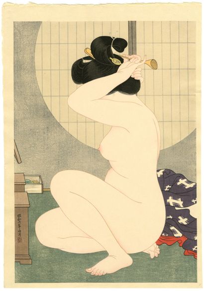 Hirano Hakuhō (Japan, 1879-1957) 
Print,...