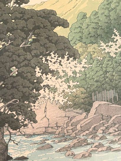 Kawase Hasui (Japan, 1883 - 1957) 
Print,...