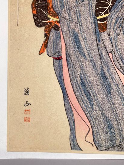 Itō Sōzan (Japan, 1884-?) 
Three prints,...