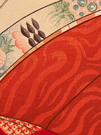Kobayakawa Kiyoshi (Japon, 1899-1948) 
Estampe,...