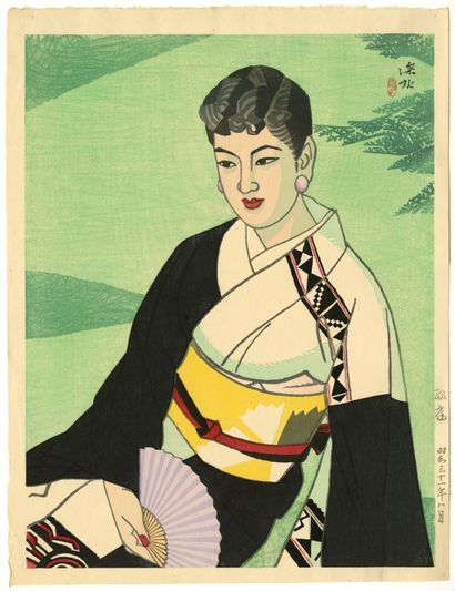 Itō Shinsui (Japan, 1898-1972) 
Print, dai...