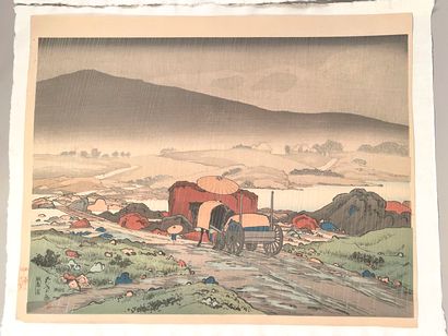 Hashiguchi Goyō (Japon, 1881-1921)
Estampe,...