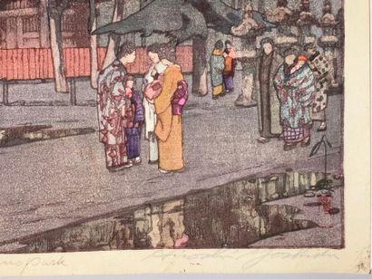 Yoshida Hiroshi (Japan, 1876-1950)
Print,...