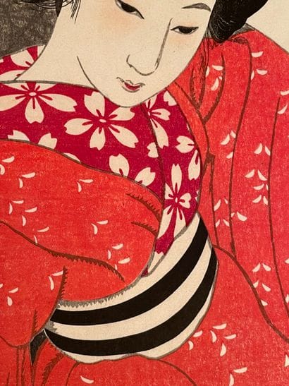 Itō Shinsui (Japon, 1898-1972) 
Estampe,...