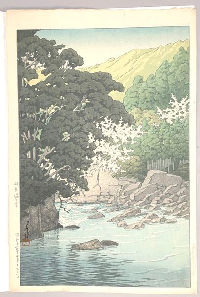 Kawase Hasui (Japan, 1883 - 1957) 
Print,...