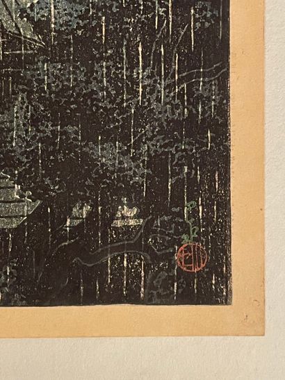 Kawase Hasui (Japon, 1883-1957)
Estampe,...