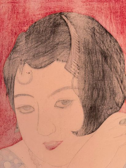 Kobayakawa Kiyoshi (Japon, 1899-1948) 
Estampe,...