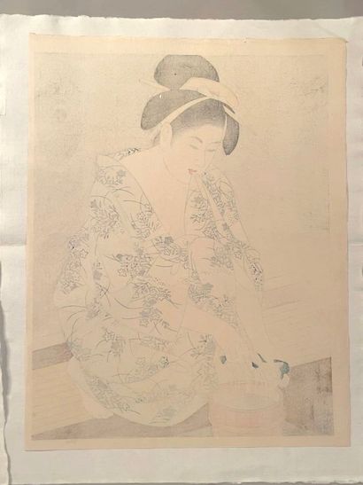 Itō Shinsui (Japan, 1898-1972) 
Print, oban...