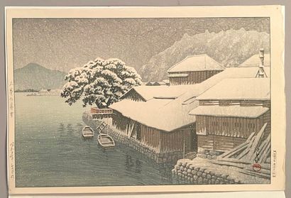 Kawase Hasui (Japan, 1883-1957) 
Print, oban...