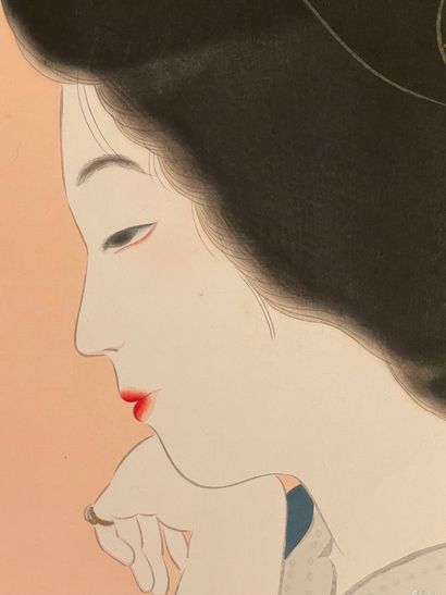 Kamoshita Chōko (Japan, 1890-1967) 
Print,...