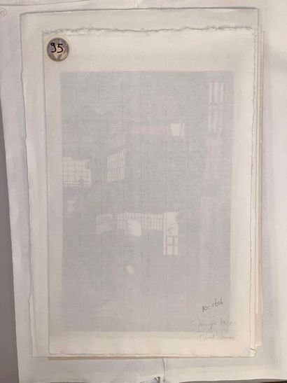 Furuya Taiken (Japon, 1897-1941) 
Estampe,...