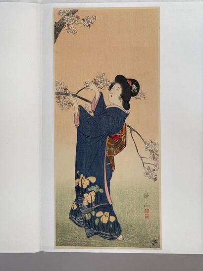 Itō Sōzan (Japan, 1884-?) 
Three prints,...