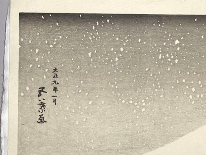 Hashiguchi Goyō (Japan, 1881-1921) 
Print,...