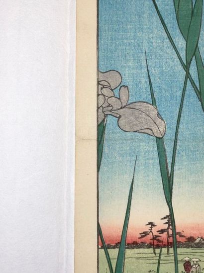 Utagawa Hiroshige (Japon, 1797-1858) 
Estampe,...