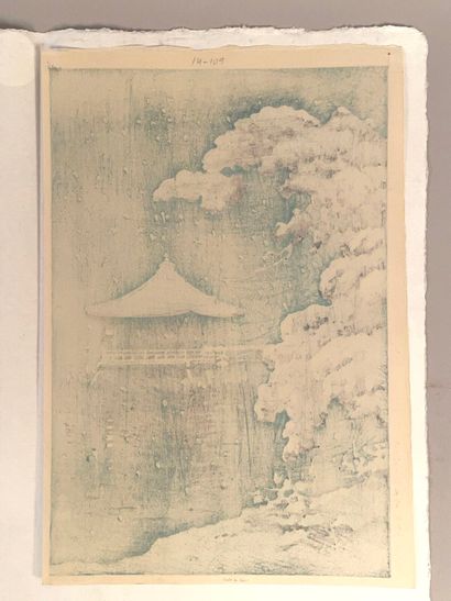 Tsuchiya Kōitsu (Japan, 1870-1949) 
Print,...