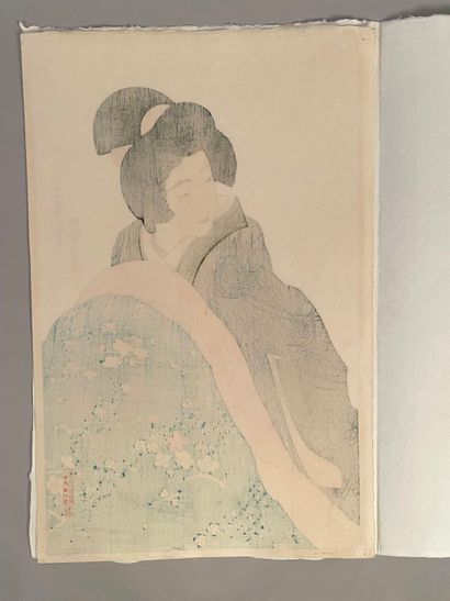 Itō Shinsui (Japon, 1898-1972) 
Estampe,...