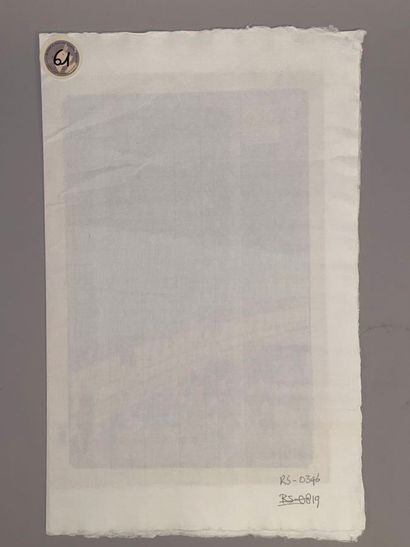 Utagawa Hiroshige (Japon, 1797-1858) 
Estampe,...