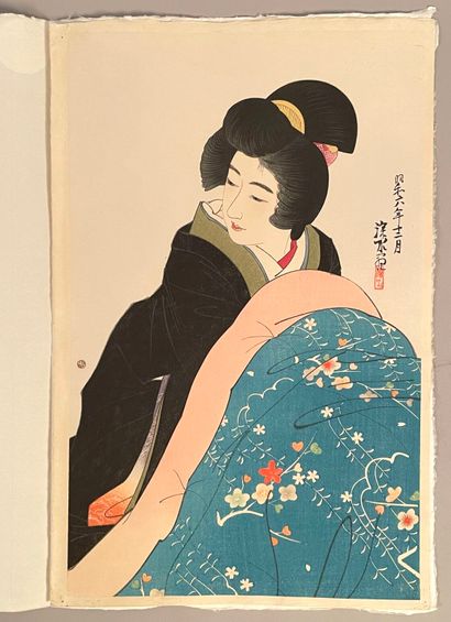 Itō Shinsui (Japon, 1898-1972) 
Estampe,...