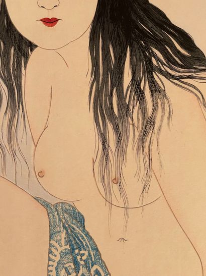 Takahashi Hiroaki (Shōtei) (Japon, 1871-1945)
Estampe,...