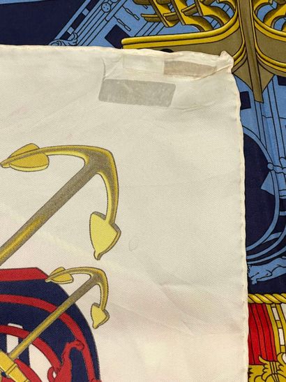 HERMÈS Paris
Printed silk twill square, titled...