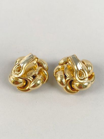 FRED.
Pair of 18k (750 thousandths) yellow...