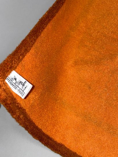 HERMÈS Paris 
Cotton terry bath sheet printed...