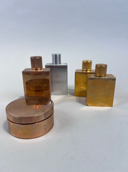 HERMÈS Paris
Part of a copper and silver-plated...