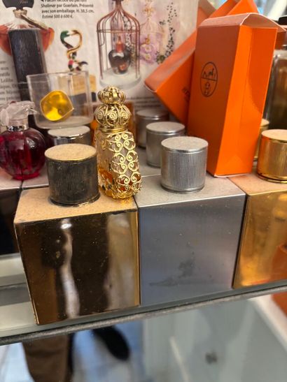 HERMÈS Paris
Part of a copper and silver-plated...