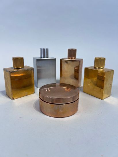 HERMÈS Paris
Part of a copper and silver-plated...