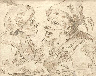 Attribué à Charles ESCHARD (1744-1820).
Étude...