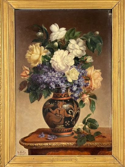 Lucien JOULIN (1842- c.1900).
Nature morte...