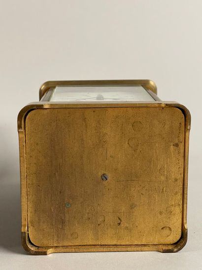 BREGUET.
Petite pendulette d'officier en...