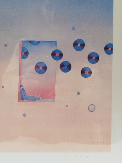 D'après Jean-Michel FOLON (1934-2005).
Composition....