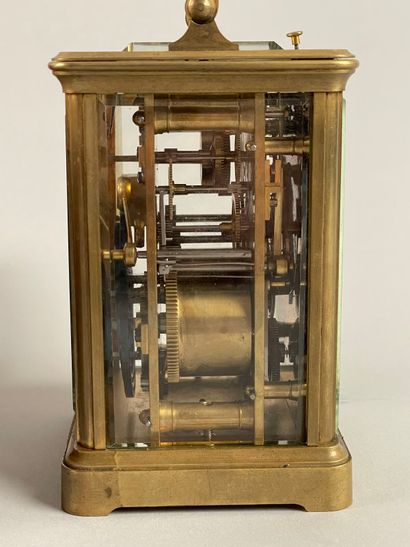 BREGUET.
Petite pendulette d'officier en...