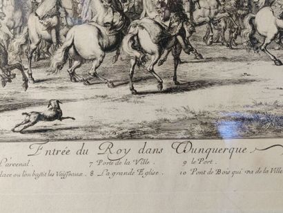 D'après VAN DER MEULEN.
L'entrée du roi dans...