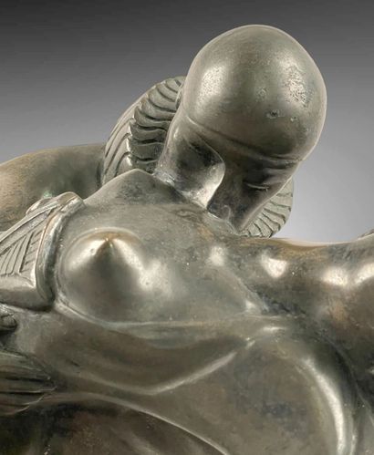 Thomas CARTIER (1879-1936).
Les danseurs.
Bronze...