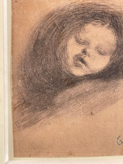 École de la fin du XIXe-début du XXe siècle.
Bébé...