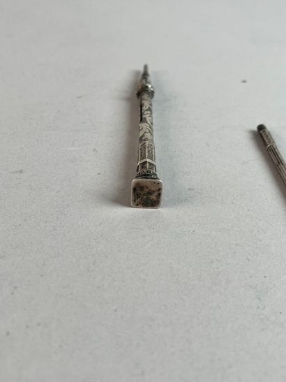 Lot en argent et argent fourré (925 et 800...