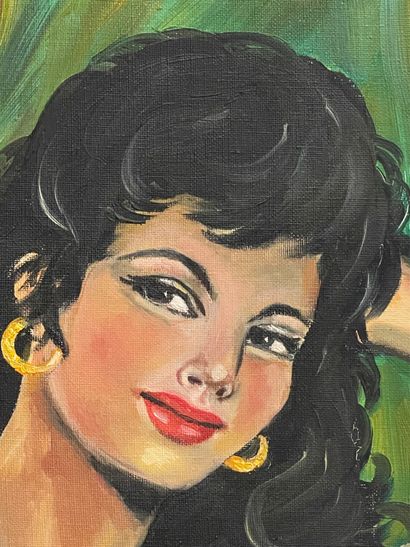 École moderne du XXe siècle.
Portrait de...