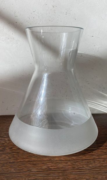 Lot de trois coupes en verre de Murano.