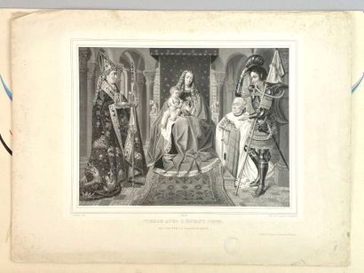 Réunion de six gravures et lithographies...