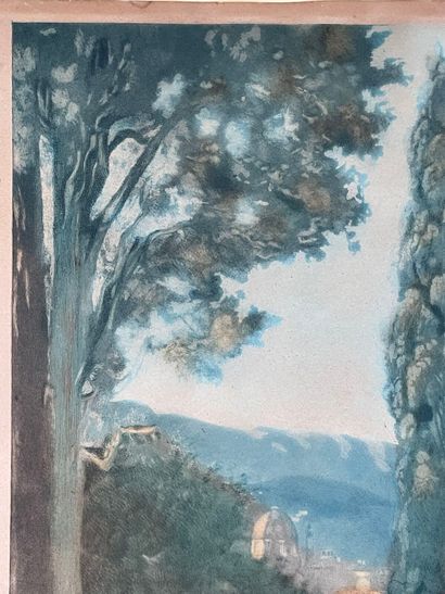D'après Jean-Baptiste-Camille COROT (1796-1875),...