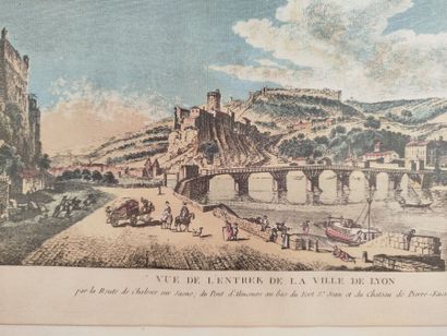 D'après Jean Baptiste LALLEMAND
Vue de l'entrée...