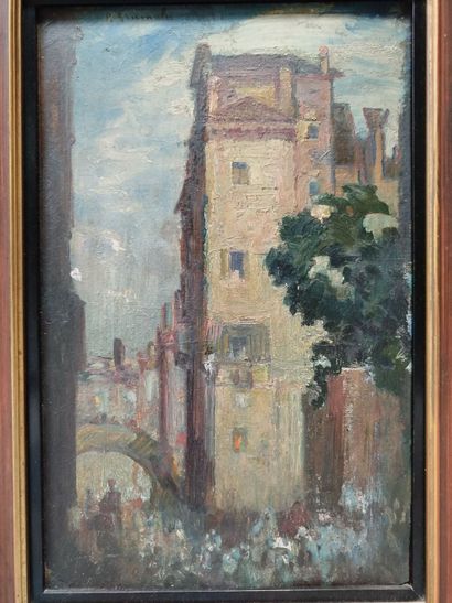 Pinetta GRAMOLA (1918-1997).
Maisons de ville....