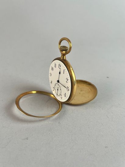Montre de gousset en or 18k (750 millièmes),...