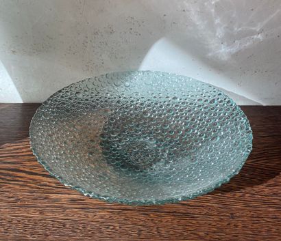 Lot de trois coupes en verre de Murano.