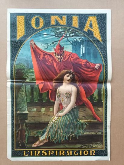 IONIA l'Inspiration.
Affiche non entoilée.
(Plis,...