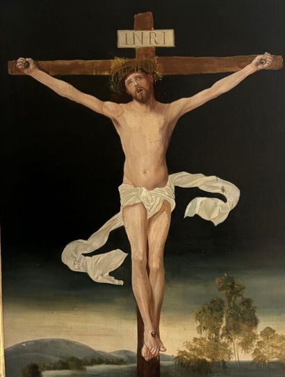 École française dans le goût du XVIIe siècle.
Christ...