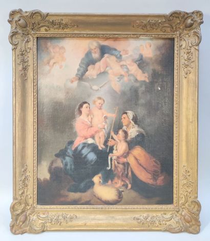 Dans le goût de MURILLO.
Vierge de Séville.
Huile...