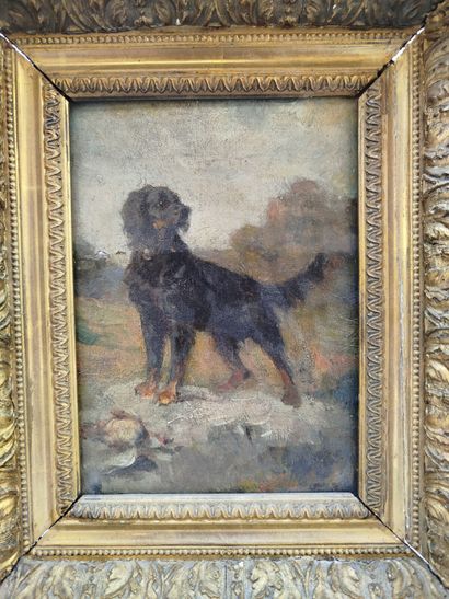 École française du XIXe siècle.
Chien de...
